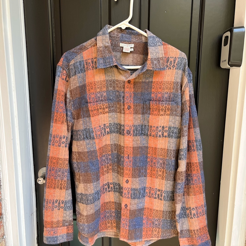 Carbon2Cobalt Men’s Flannel Size L